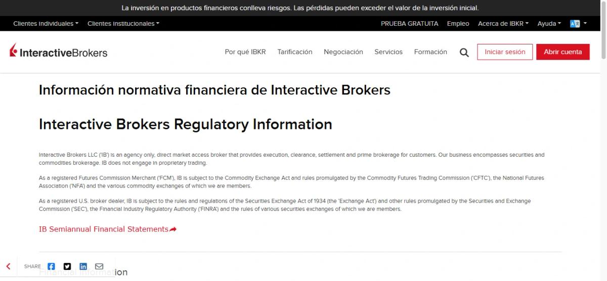 Licencias regulatorias de Interactive Brokers incluyendo SEC, FCA, ASIC y otras entidades de primer nivel