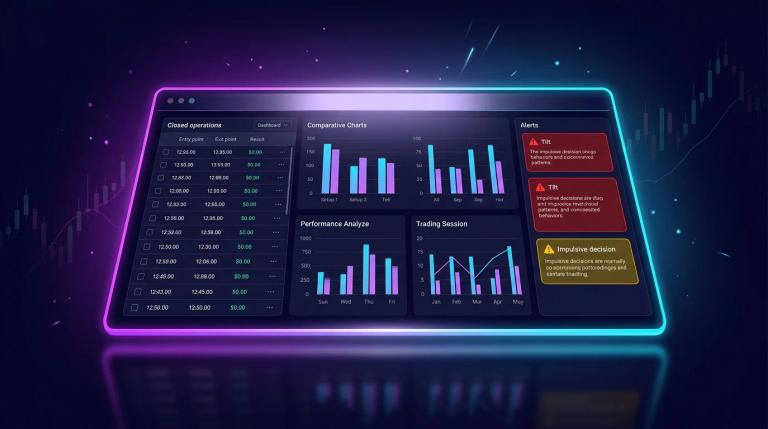 IA como diario de trading: registro automático y análisis de patrones