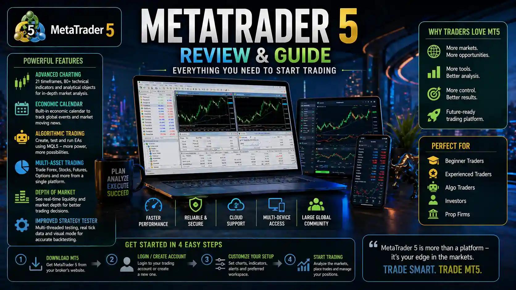 MetaTrader 5 Review and Guide: Everything You Need to Start Trading