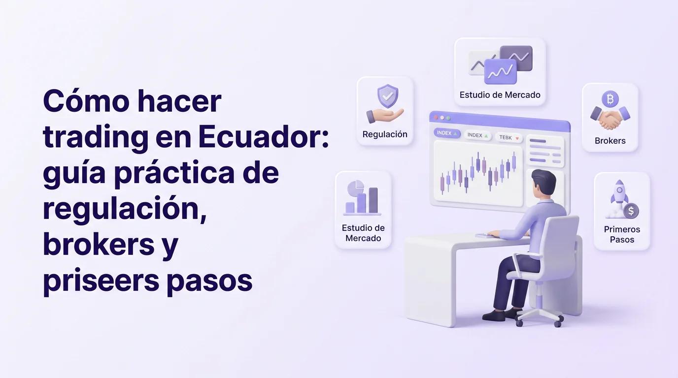 Cómo hacer trading en Ecuador: guía práctica de regulación, brokers y primeros pasos