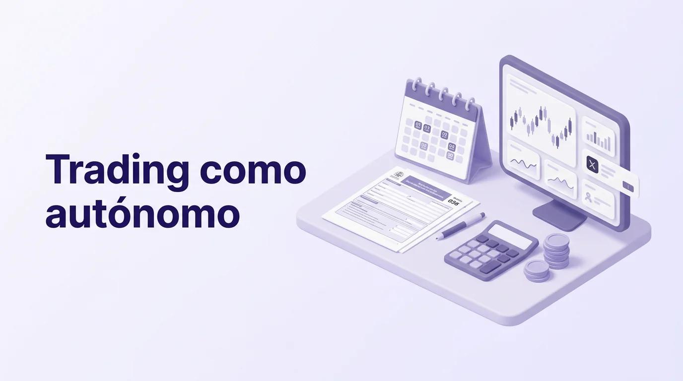 Trading como autónomo: cuándo darte de alta y qué implica fiscalmente