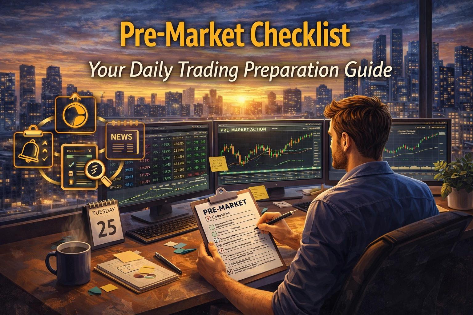 Pre-Market Checklist: Your Daily Trading Preparation Guide