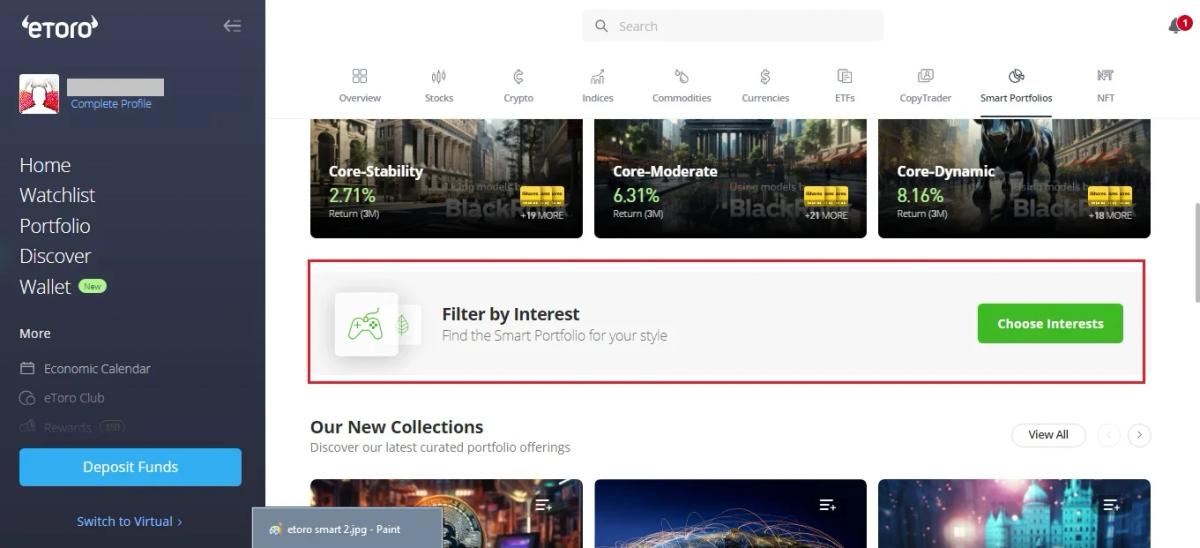 Smart Portfolios de eToro: carteras temáticas diversificadas con mínimo de inversión de 500 dólares