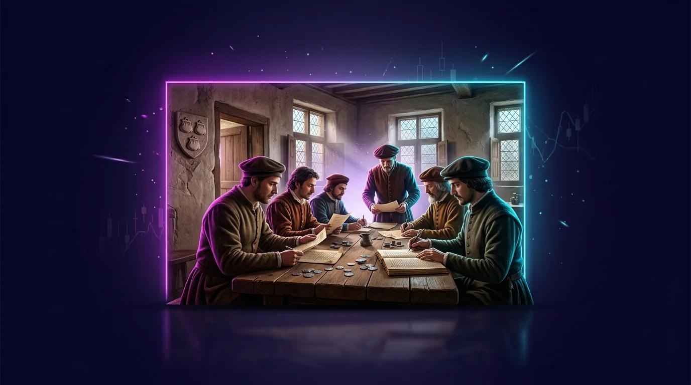 Origen de la bolsa de valores: de Brujas al trading electrónico