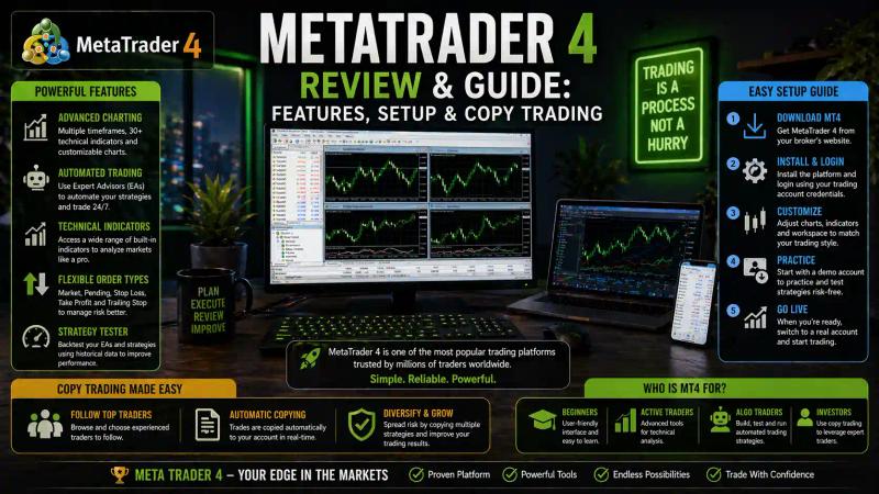 MetaTrader 4 Review and Guide: Features, Setup & Copy Trading