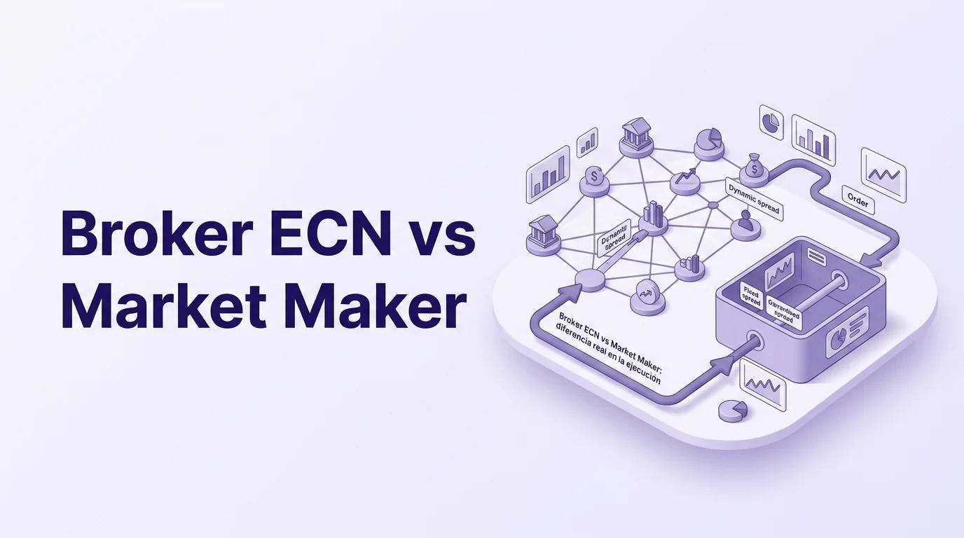 Broker ECN vs Market Maker: diferencia real en la ejecución