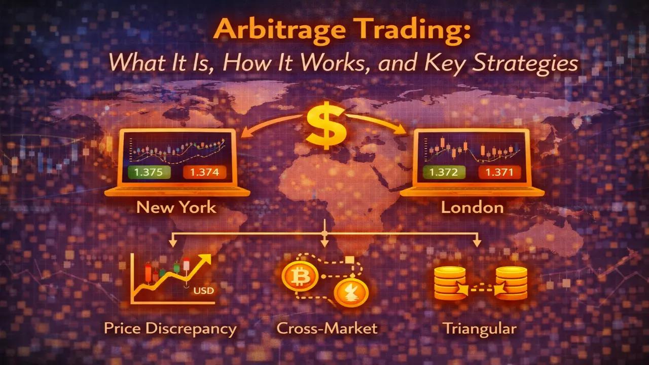 Arbitrage Trading Guide: What It Is, How It Works, and Key Strategies