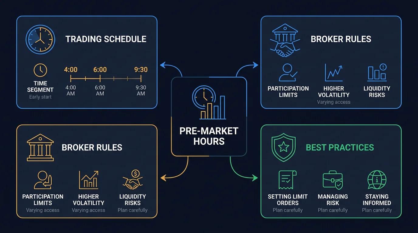 Pre-Market Trading Hours: Schedule and Broker Rules