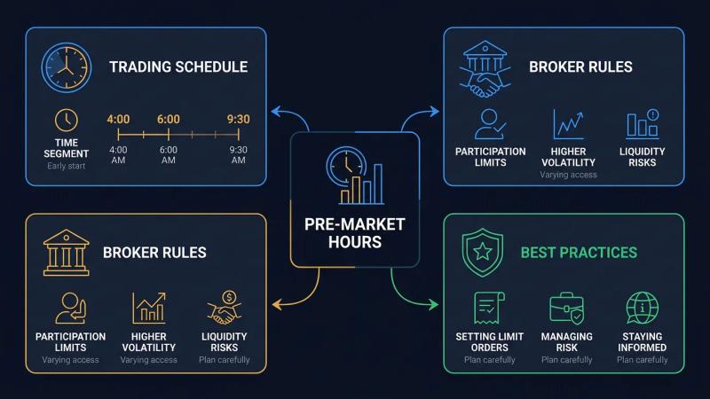 Pre-Market Trading Hours: Schedule and Broker Rules