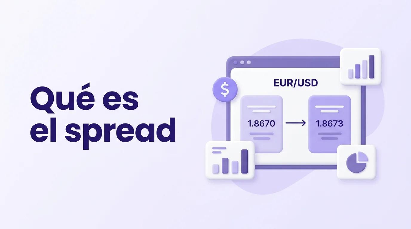 Qué es el spread en trading: definición, cálculo y cómo impacta tus operaciones