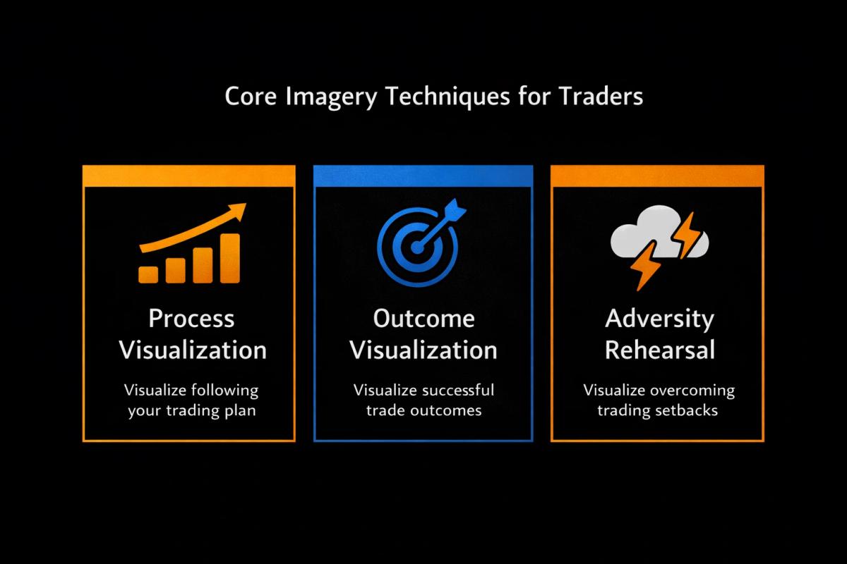 Three core trading visualization techniques_ process visualization outcome visualization and adversity rehearsal