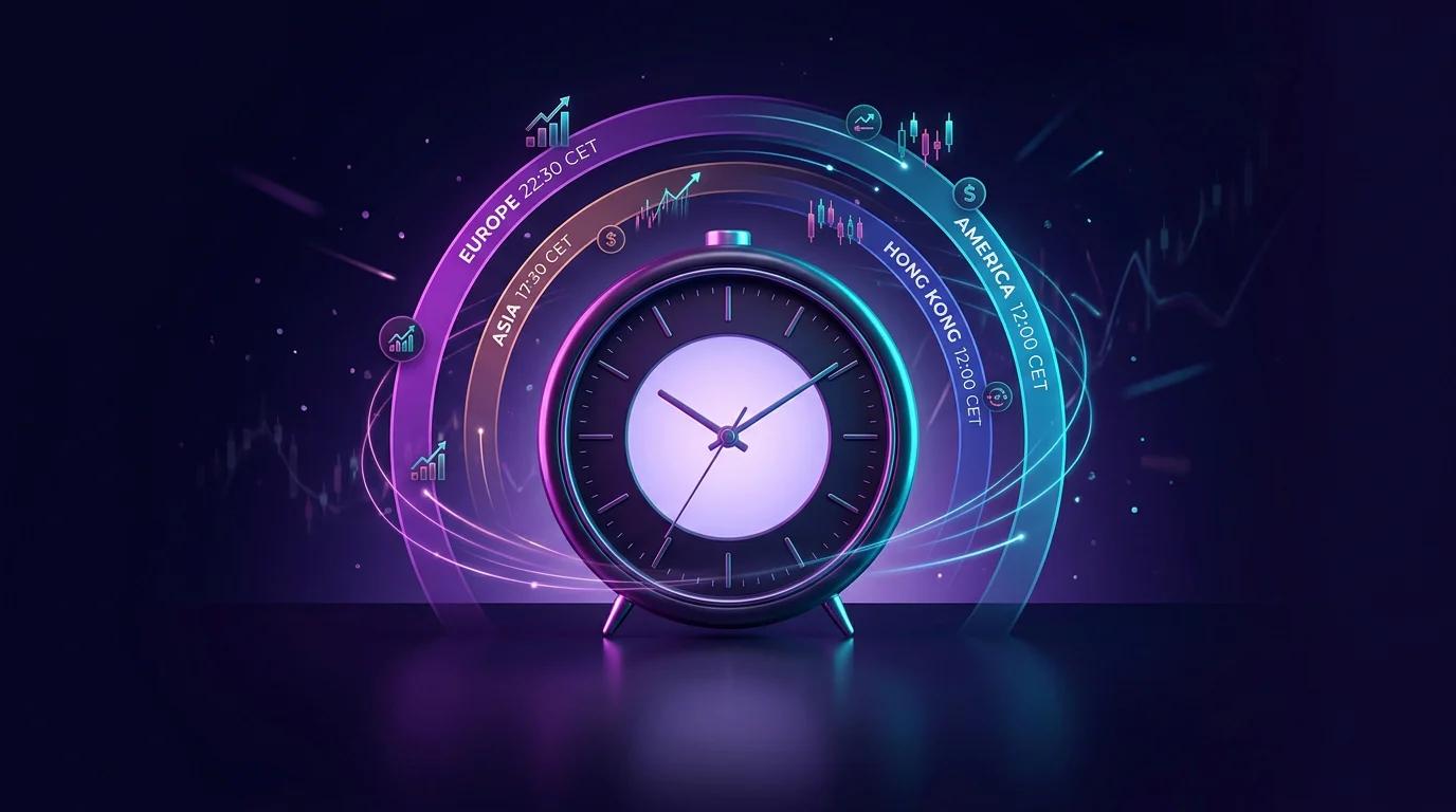 ¿Cuál es la mejor hora para comprar acciones? Guía por mercados
