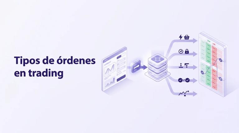 Tipos de órdenes en trading: market, limit, stop, OCO y trailing explicados