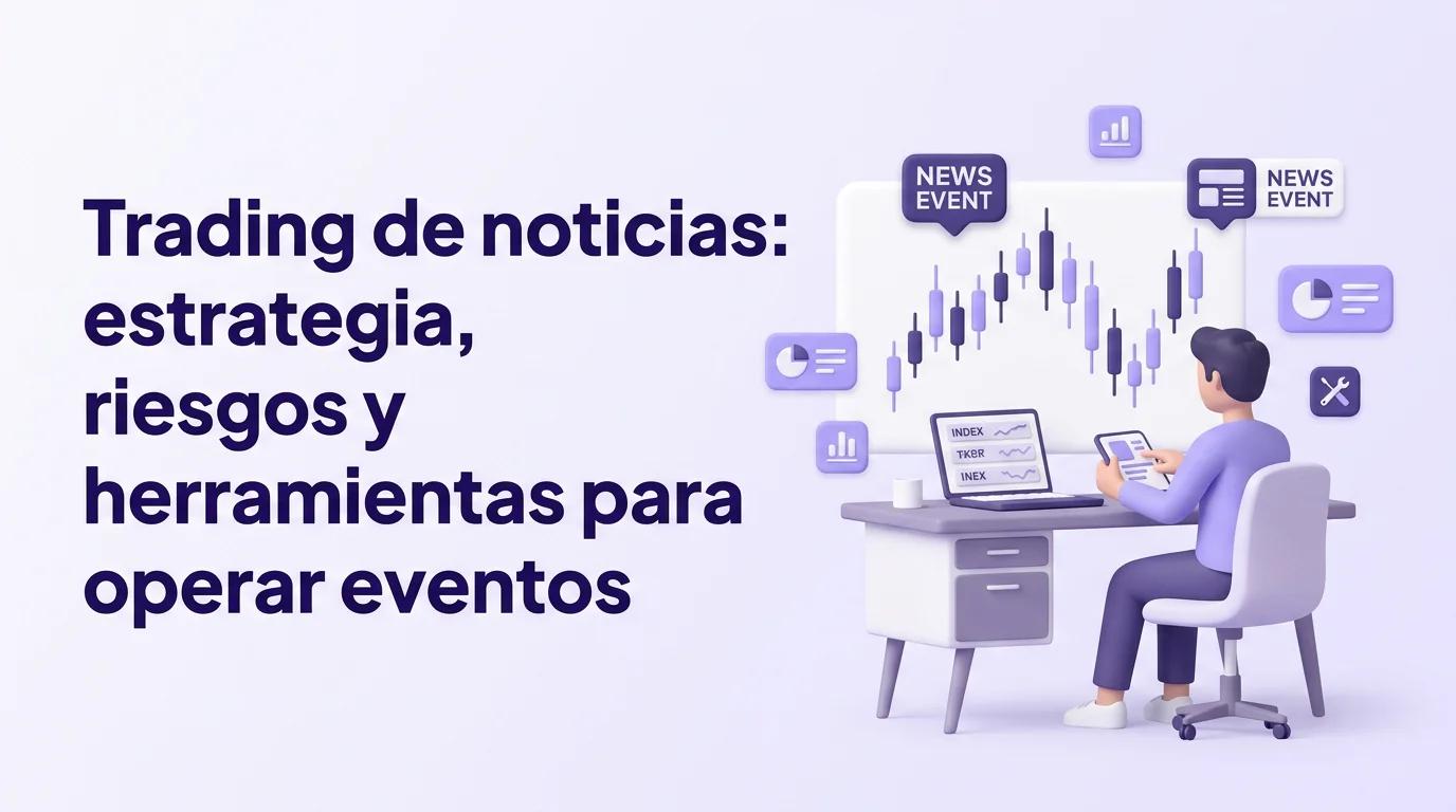 Trading de noticias: estrategia, riesgos y herramientas para operar eventos