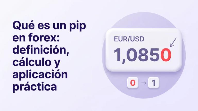 Qué es un pip en forex: definición, cálculo y aplicación práctica