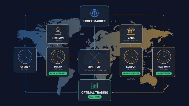 Forex Trading Sessions: Times, Overlaps and How to Trade Them