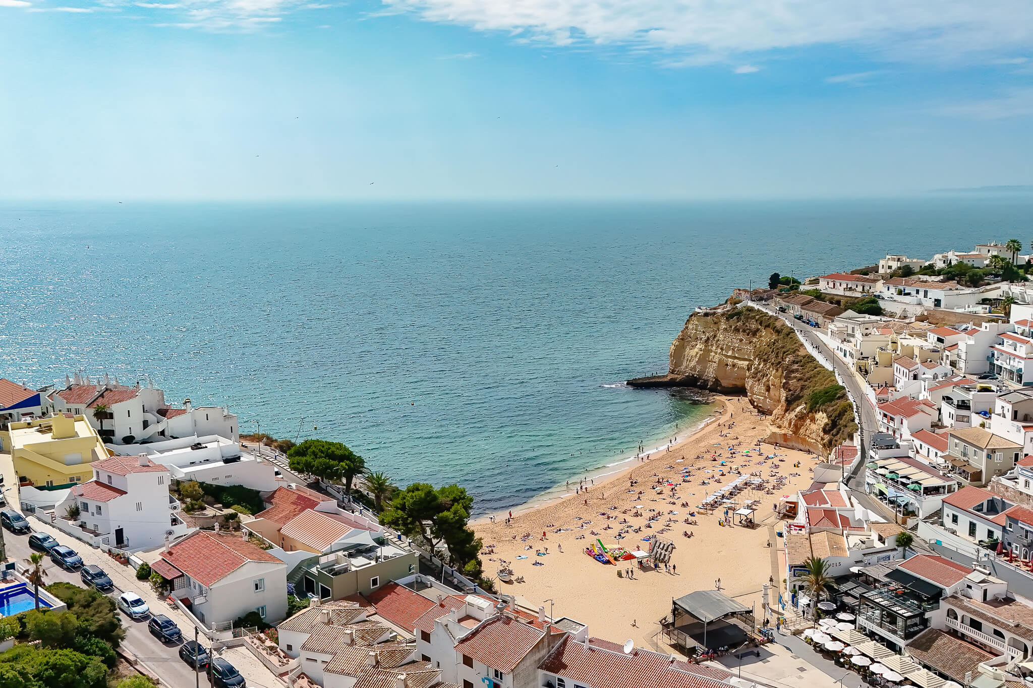 View of the beach