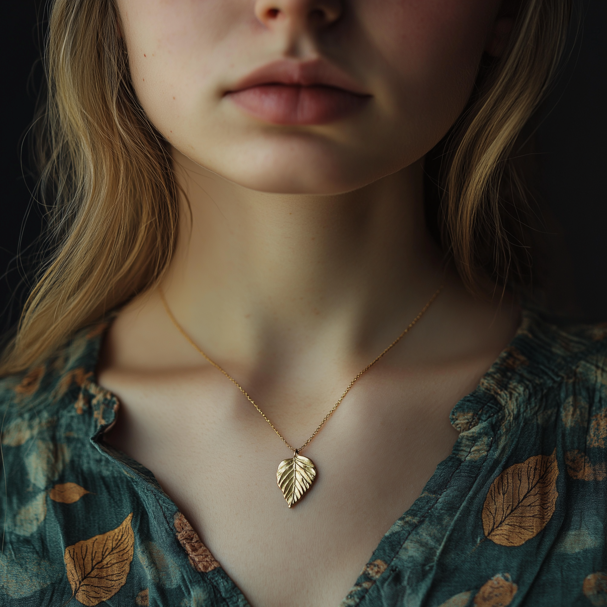 Main view of Leaf Pendant