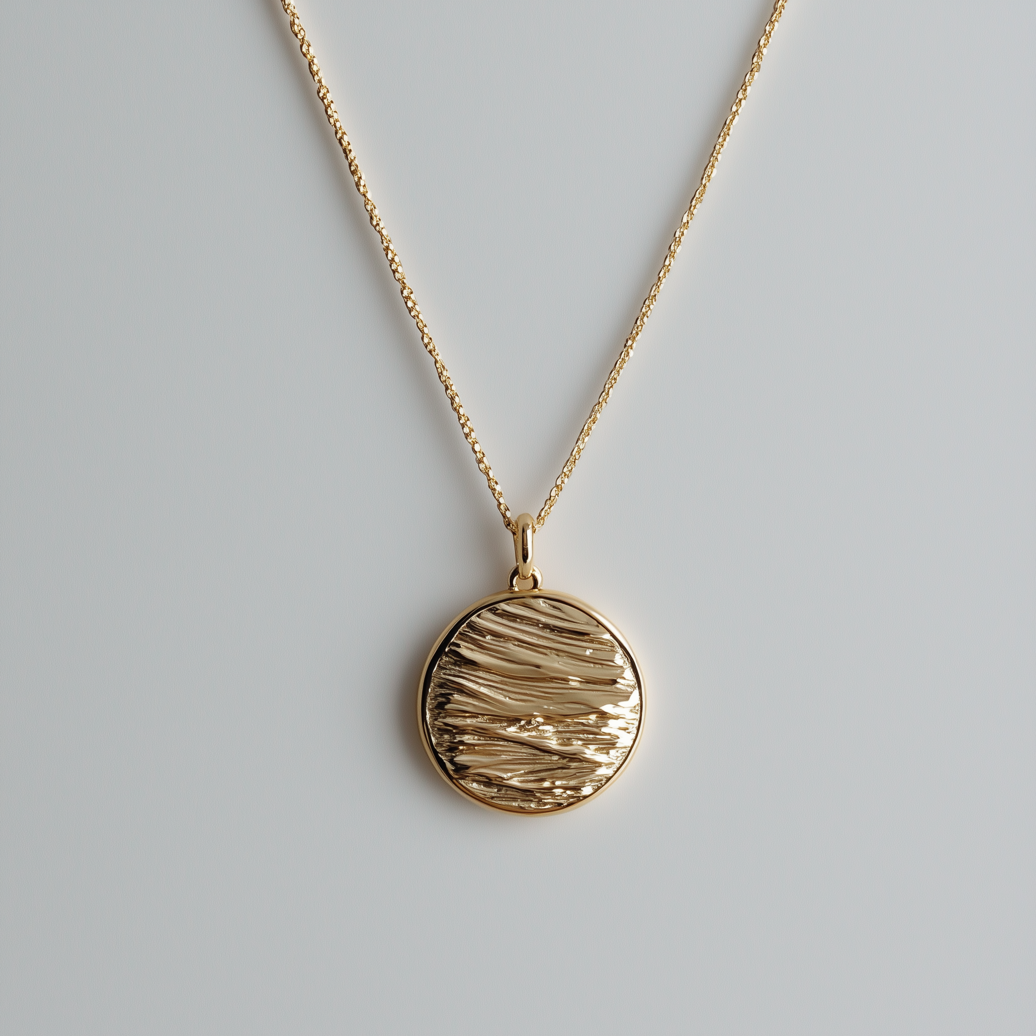Main view of Golden Orbit Pendant
