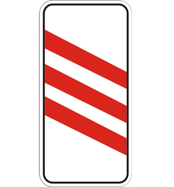 Temir yo’l kesishmasining yaqinligi haqida ogohlantirish