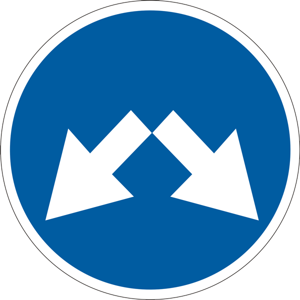 To’siqni o’ngdan yoki chapdan chetlab o’tish