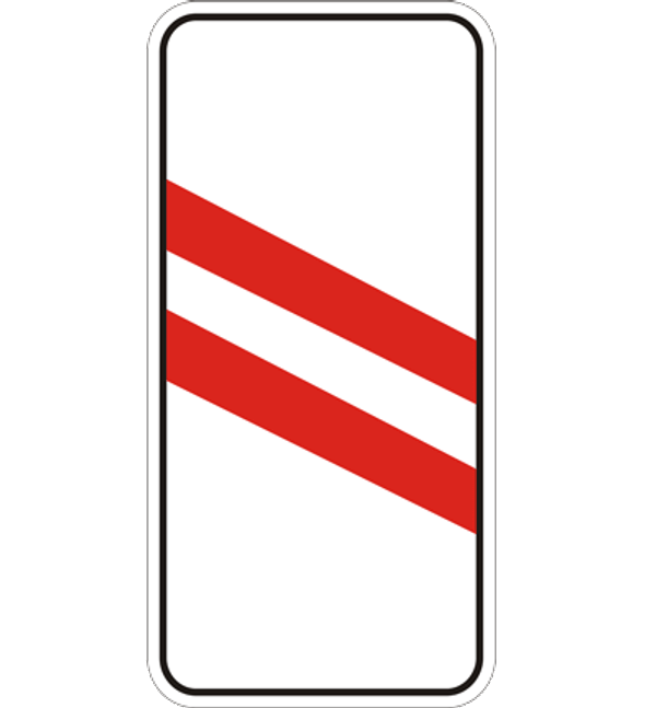 Temir yo’l kesishmasining yaqinligi haqida ogohlantirish