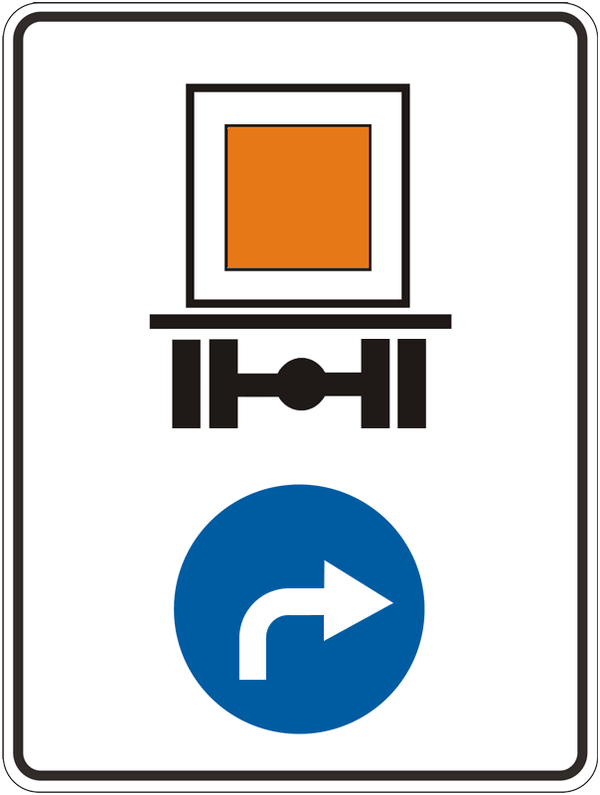 Transport vositalarining xavfli yuklar bilan harakatlanish yo'nalishi