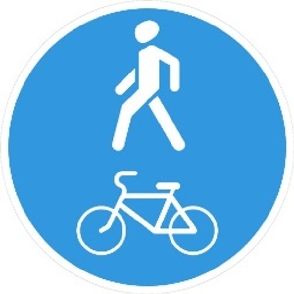 Piyoda va velosipedlar birgalikda harakatlanish yo'li