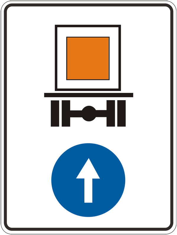 Transport vositalarining xavfli yuklar bilan harakatlanish yo'nalishi
