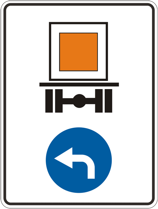 Transport vositalarining xavfli yuklar bilan harakatlanish yo'nalishi