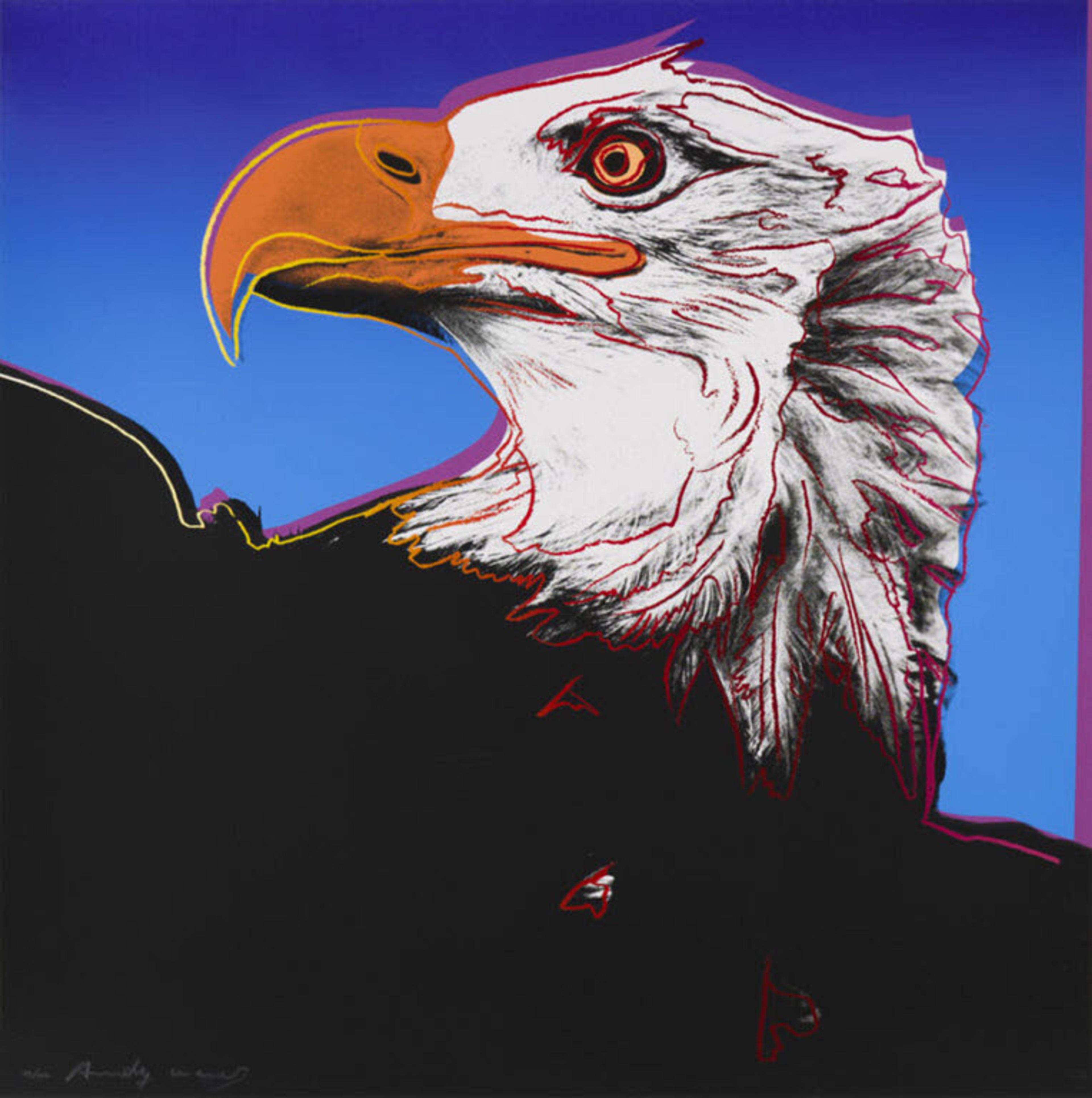 Andy Warhol Bald Eagle Endangered Species