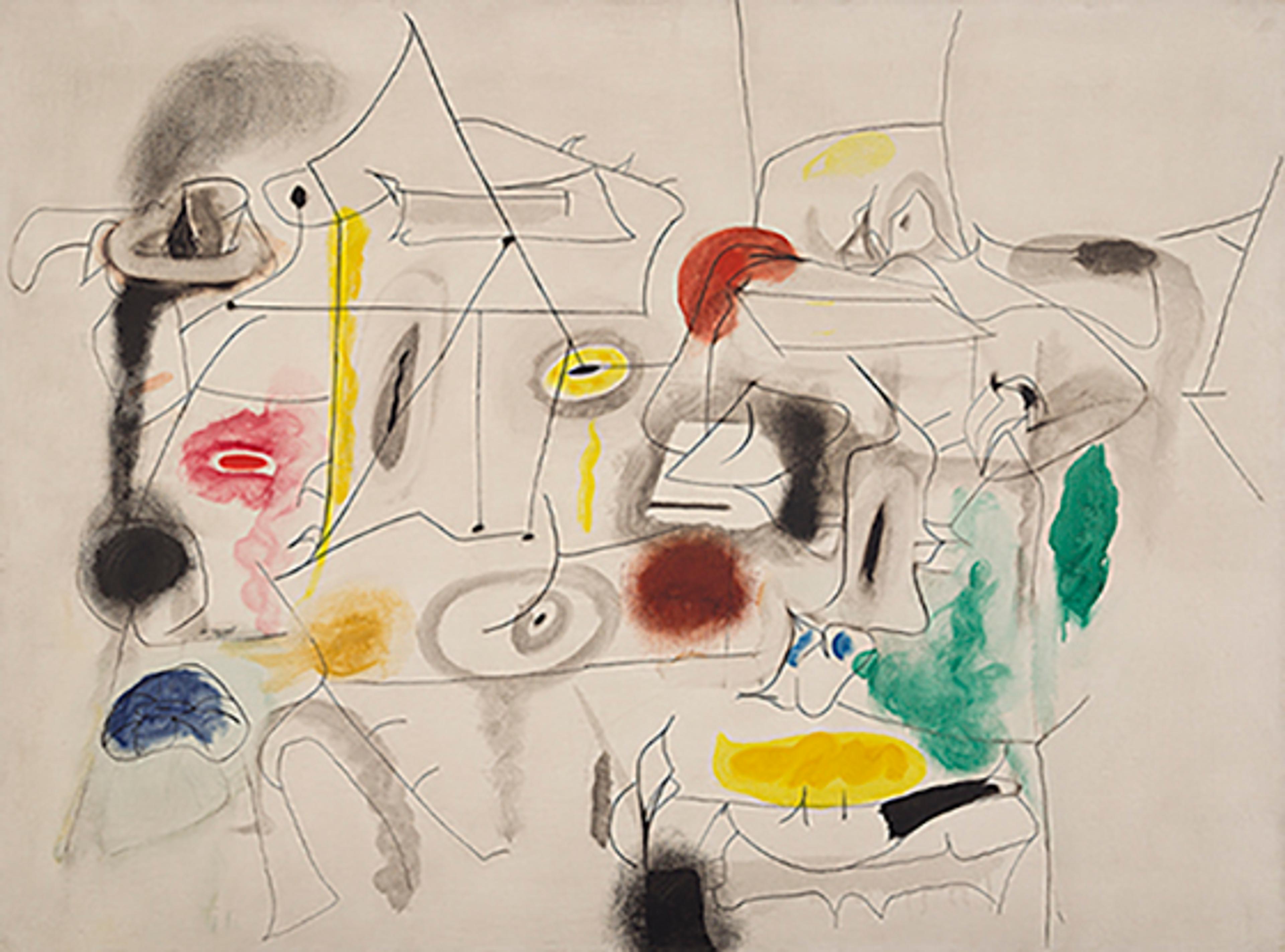 Arshile Gorky Child's Companions