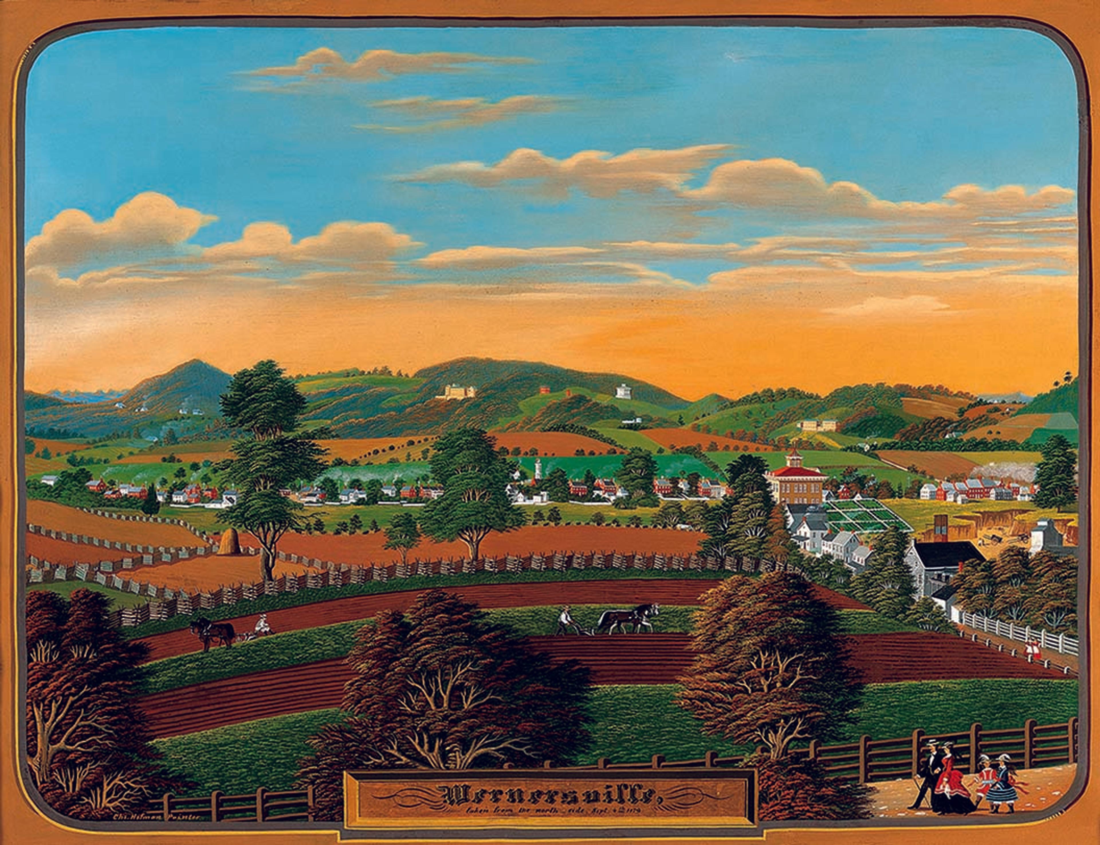Charles C. Hofmann Wernersville Taken from the North Side CLP AFAM