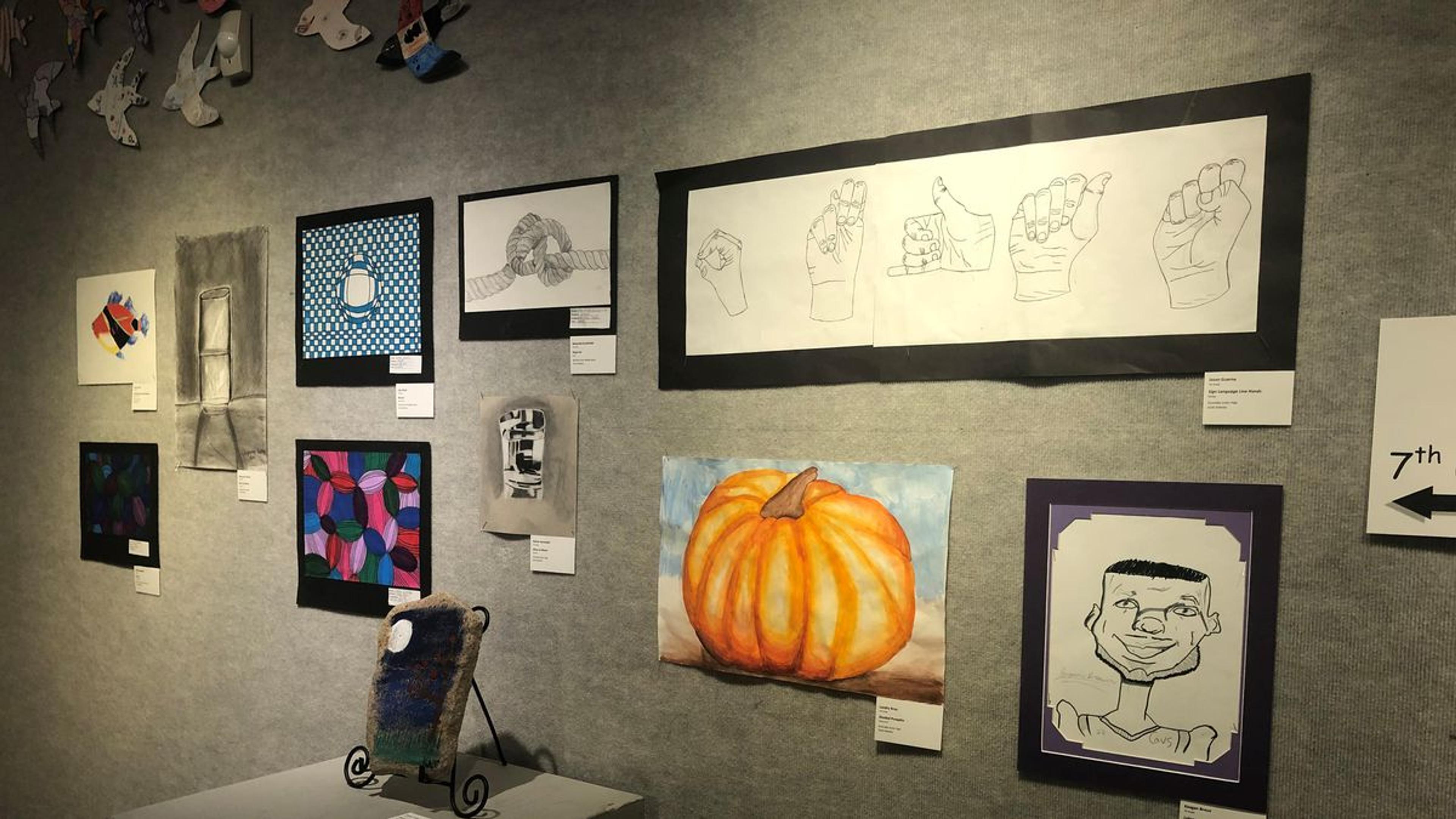Bonifas Art Center "Youth in Art" exhibit