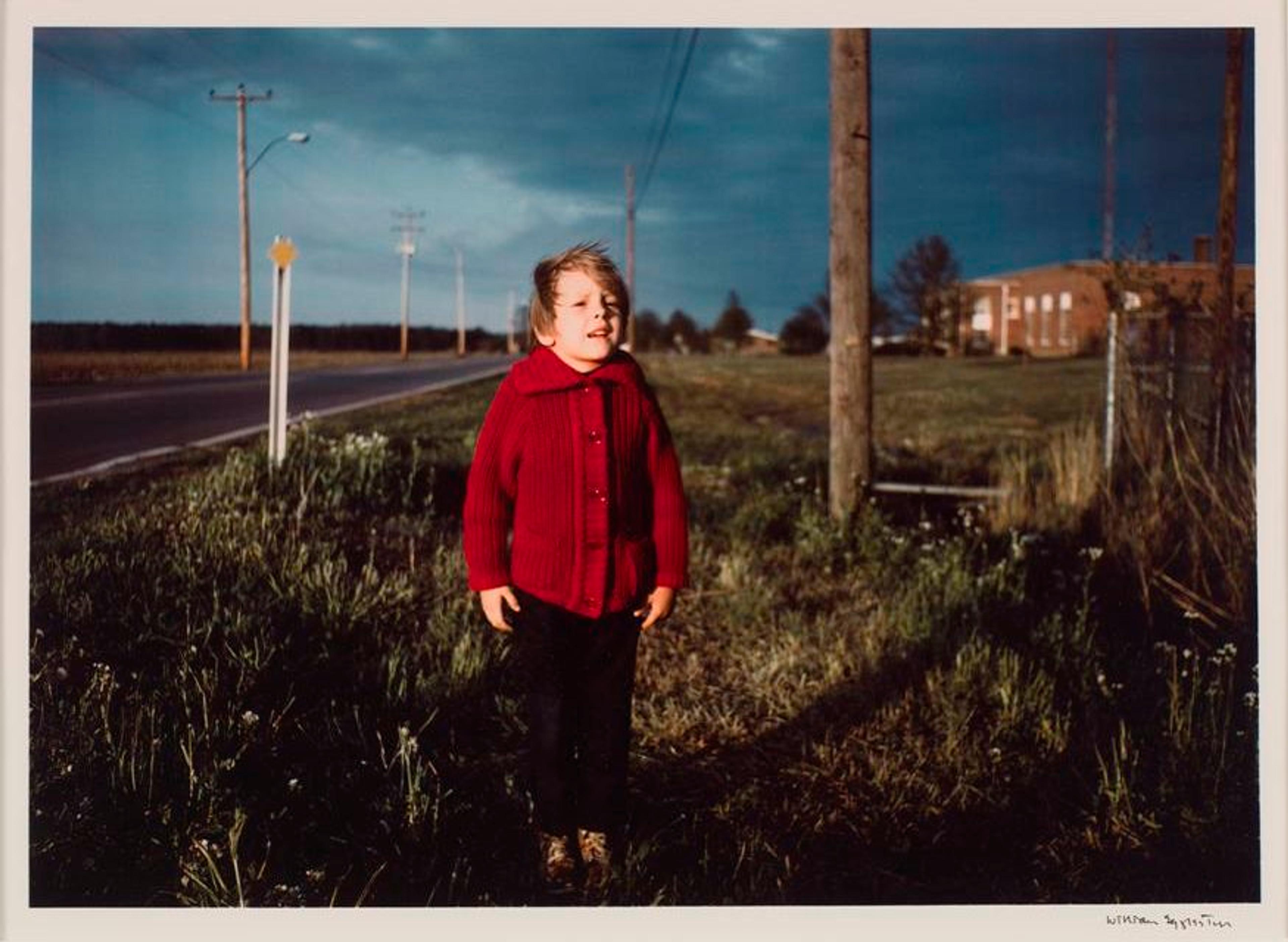 William Eggleston Untitled (Young Boy in Red Sweater) Vantage Points