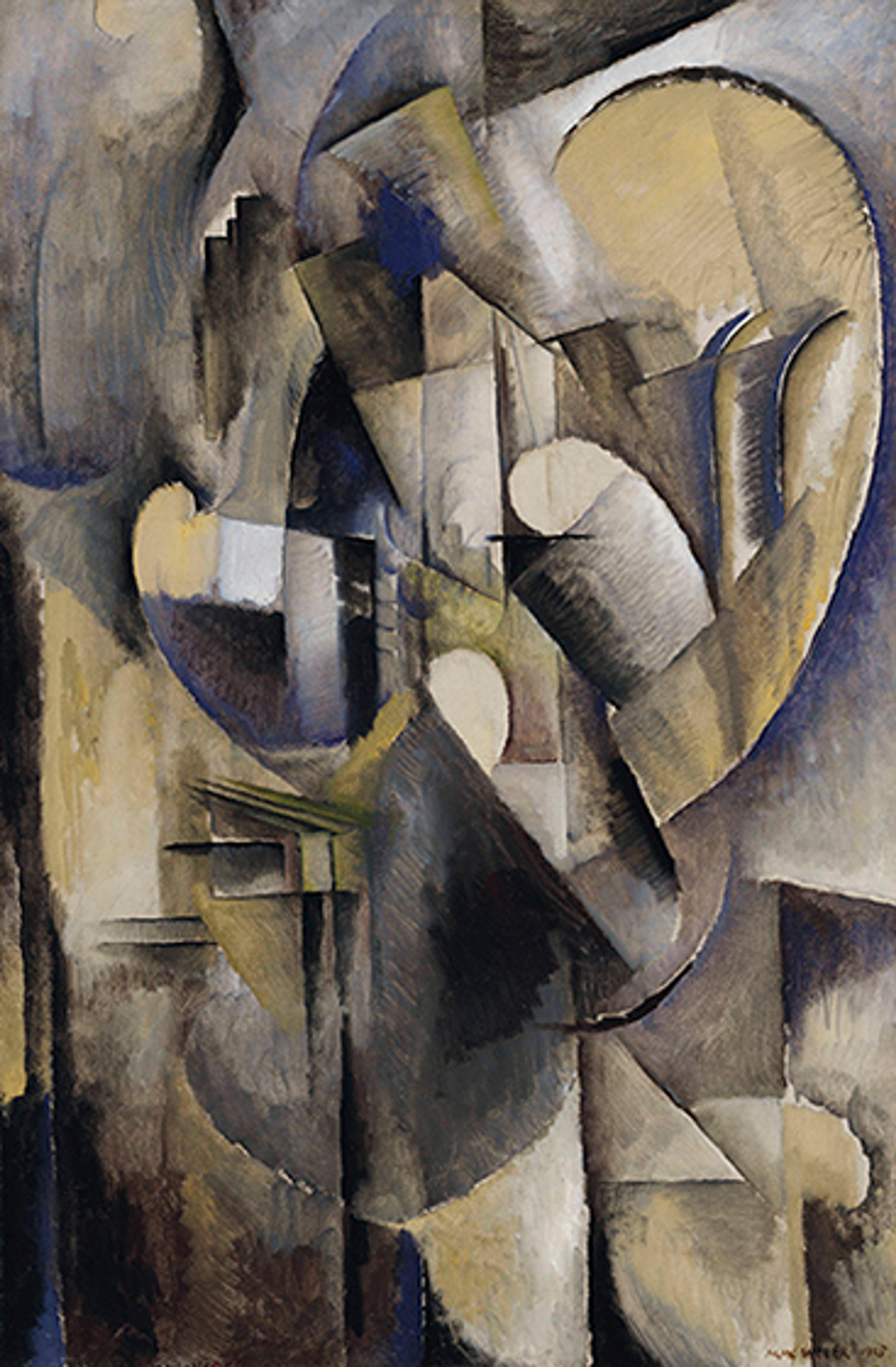 Max Weber Interior with Music