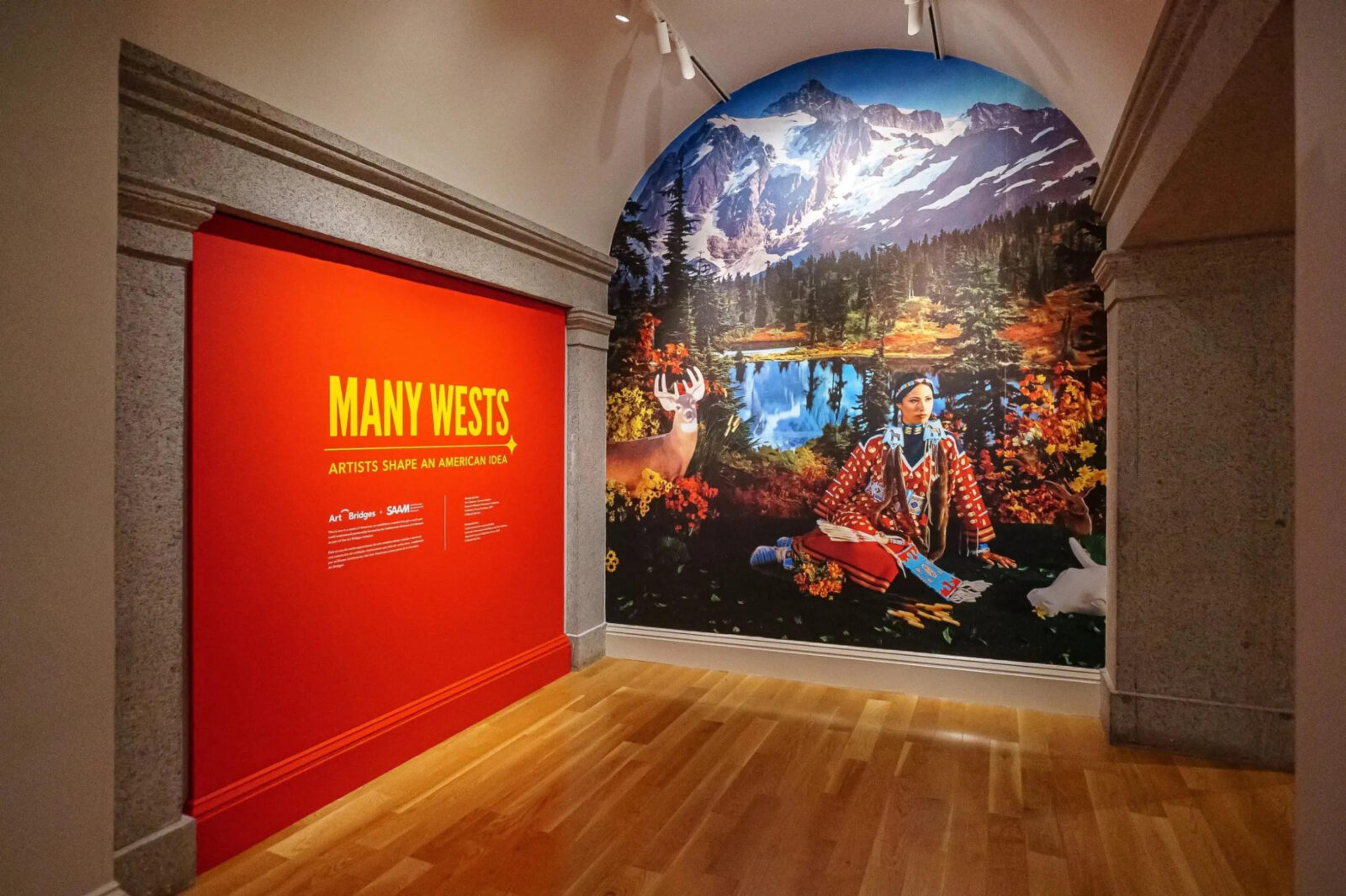 Many Wests exhibition at the SAAM
