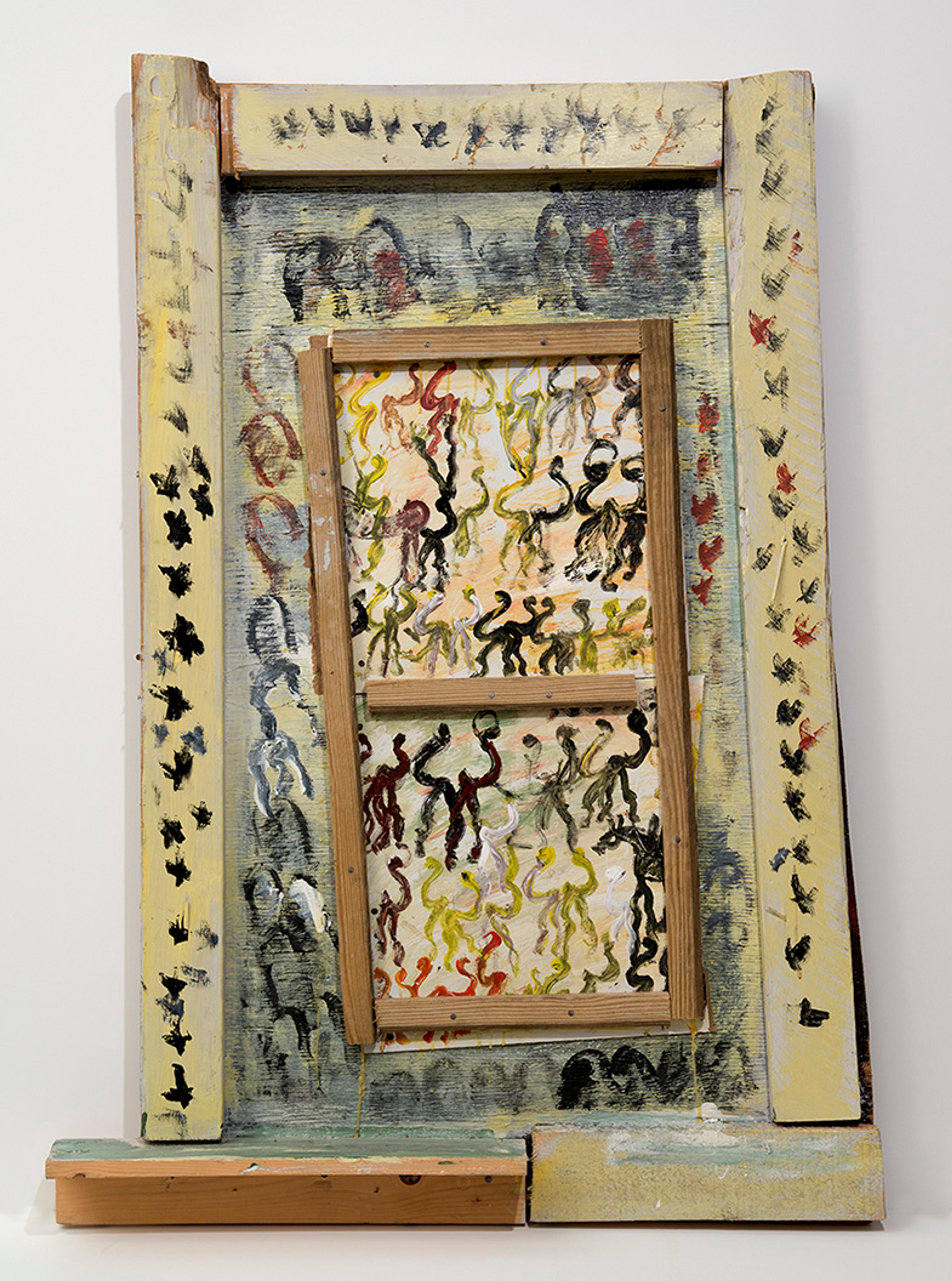 Purvis Young People Celebrating collection loan partnership american folk art museum