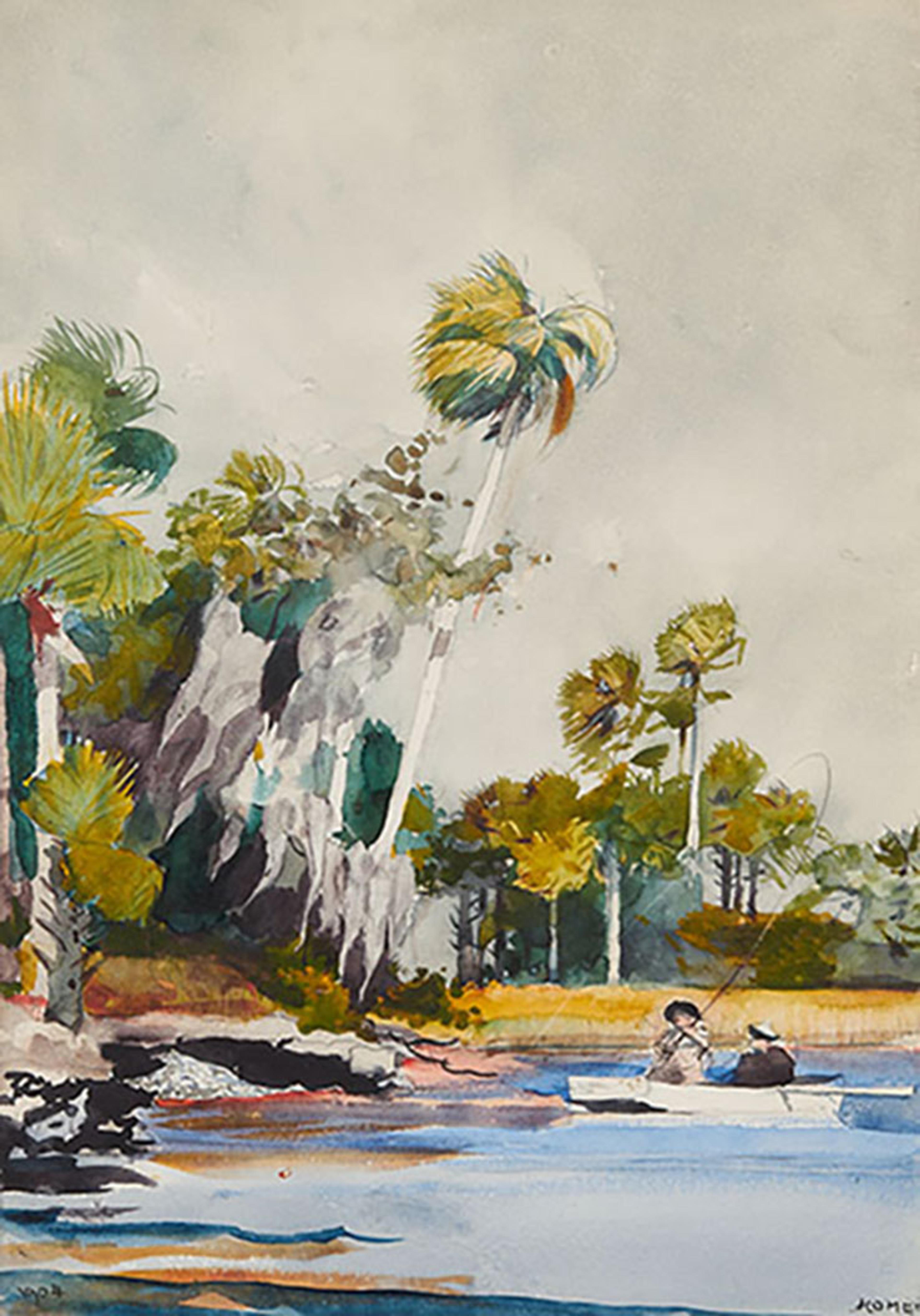 Winslow Homer (1836-1910), "The Shell Heap", 1904, watercolor and pencil on paper, 19 5/8 x 13 7/8 in. Art Bridges. Photo: Steve Panceccasio.