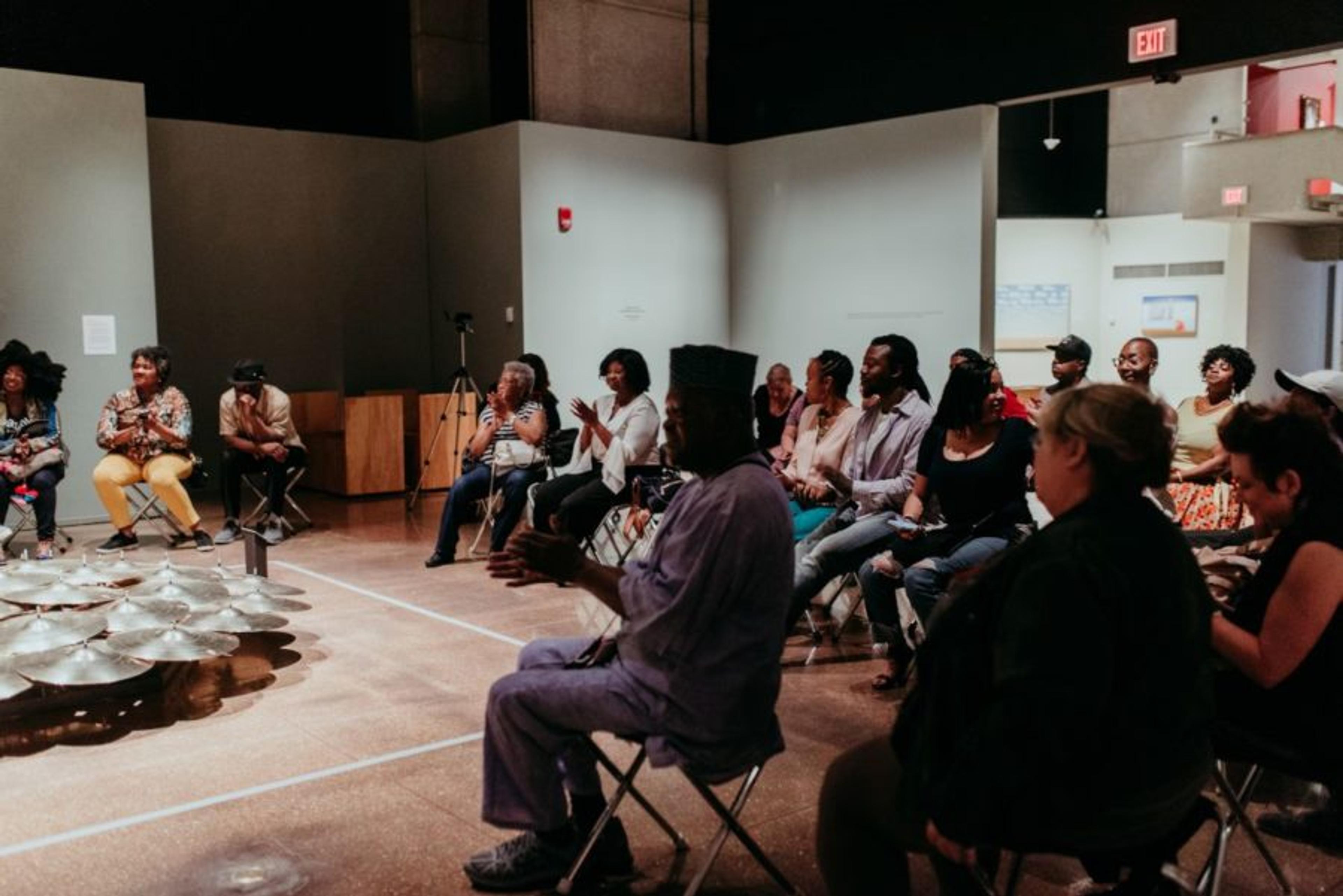Participants at A Homecoming for a Native Son at Memphis Brooks Museum of Art