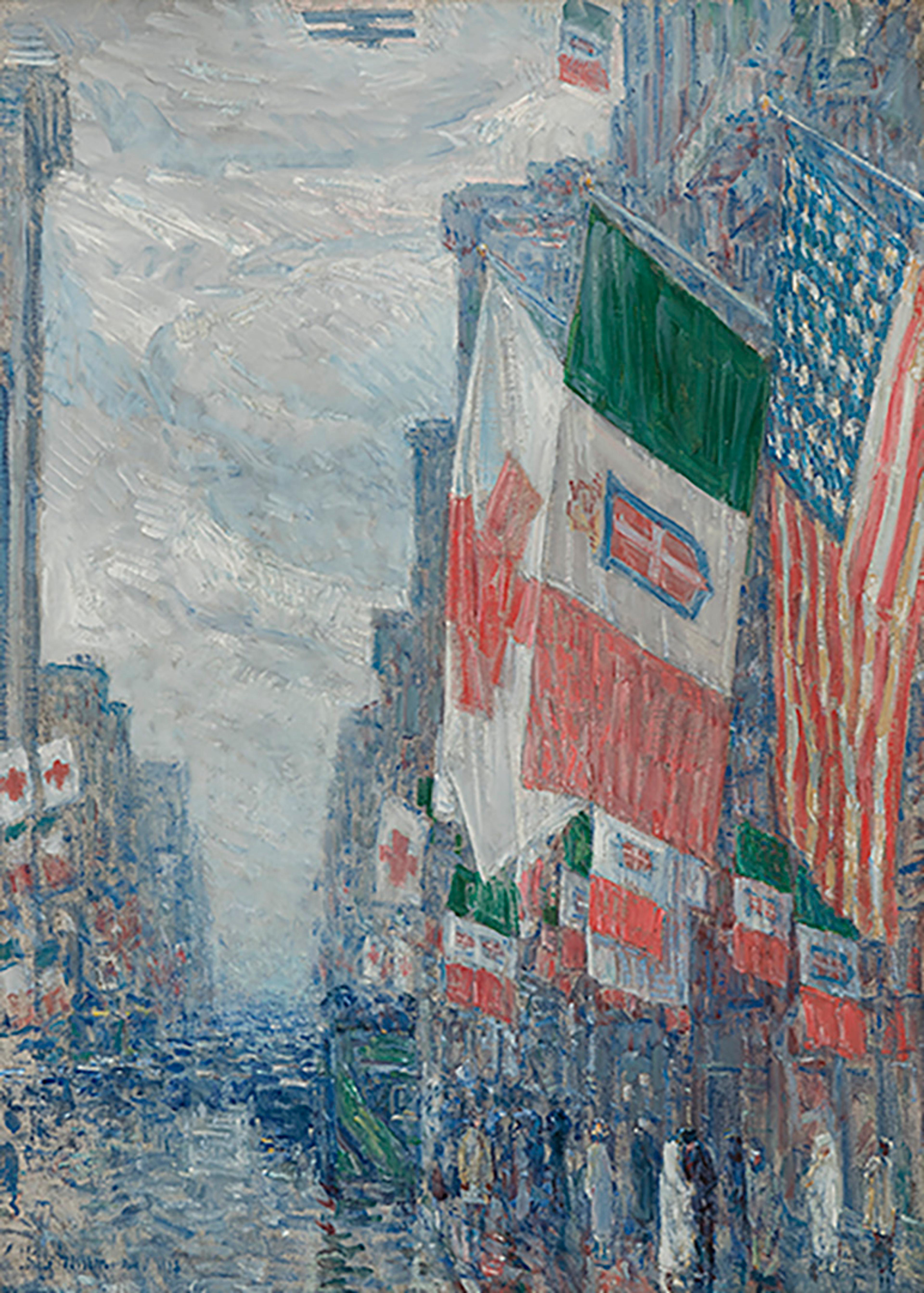 Frederick Childe Hassam  Italian Day, 1918