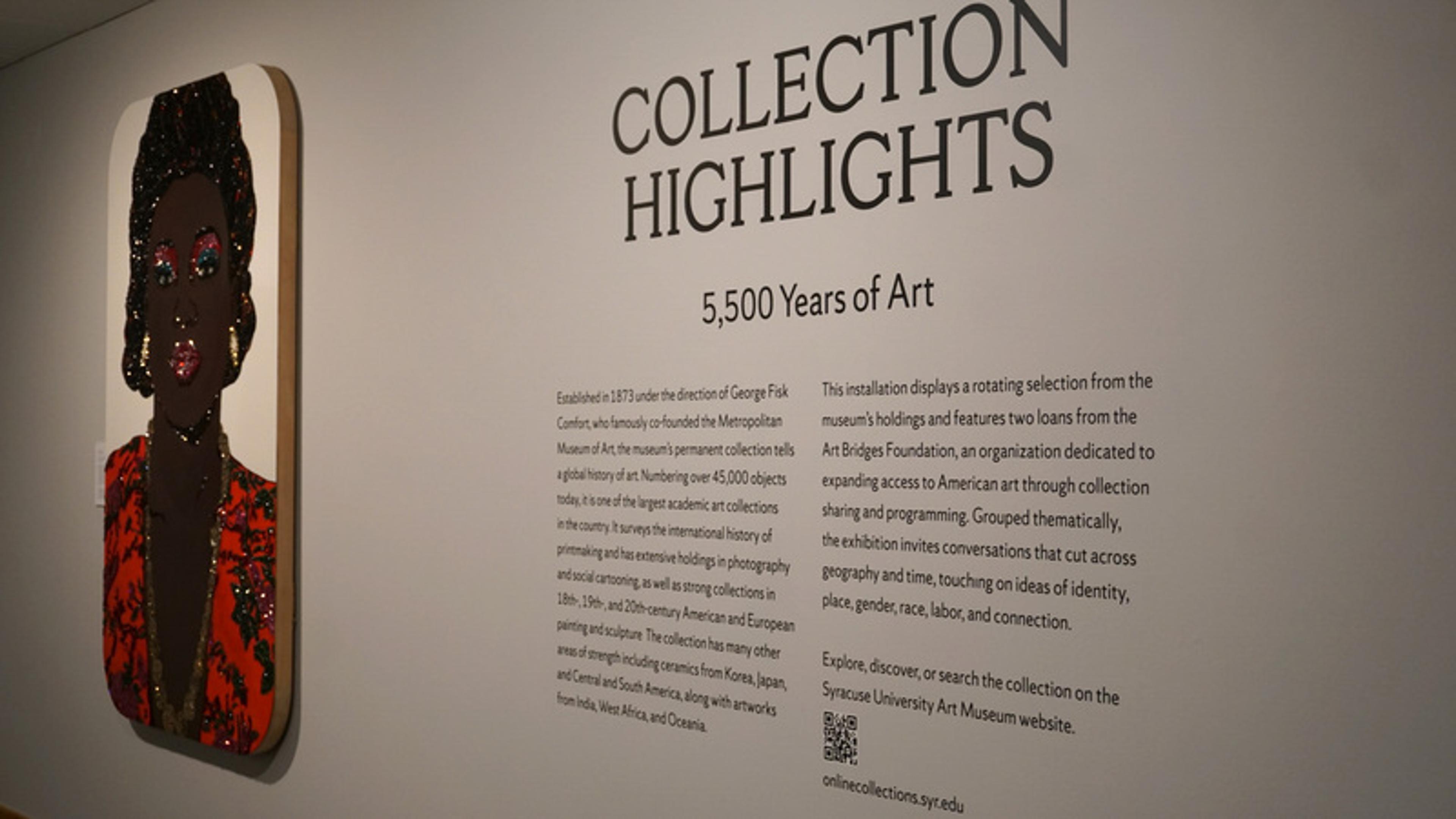 The Syracuse University Art Museum used their extensive collection and loans to put together their "5,500 Years of Art."