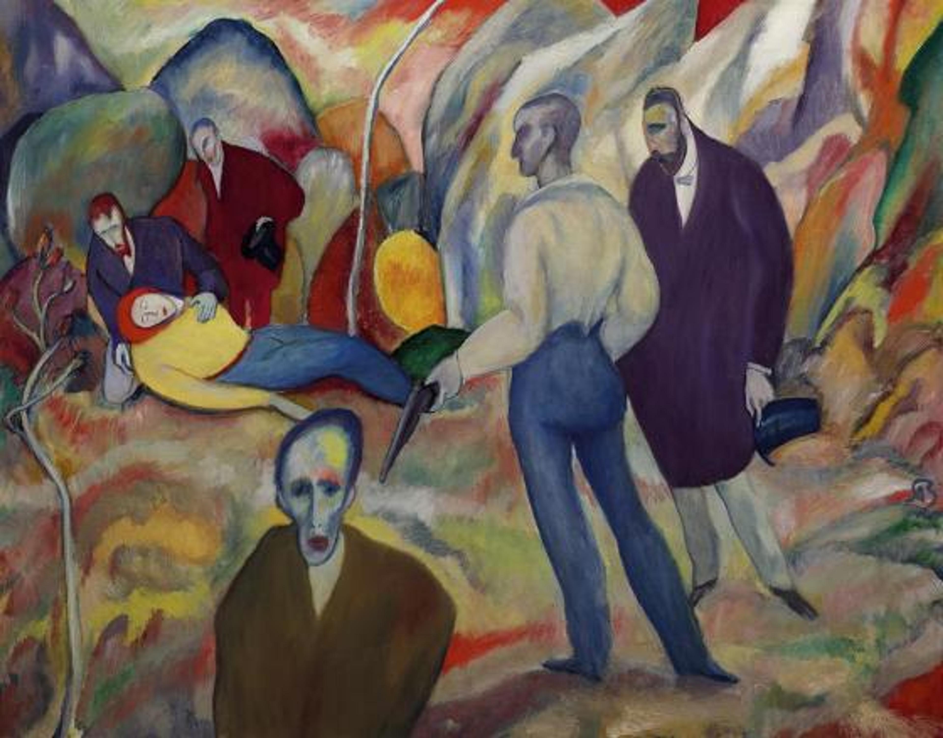 Albert Bloch Duell (Duel)
