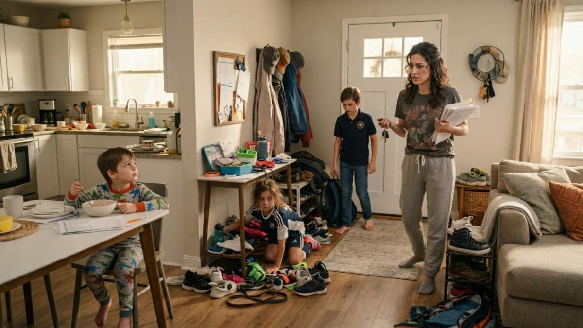 The morning rush - how to get out of the door without yelling featured image
