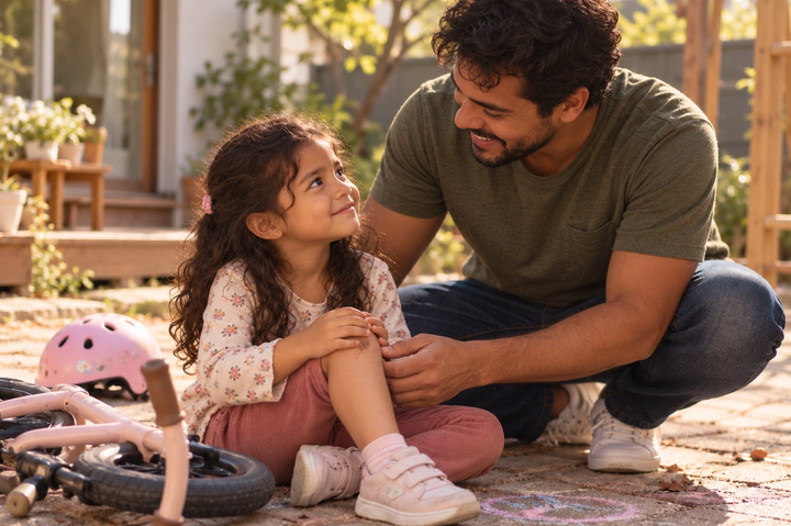 When Your Child Falls, They Look at You Before They Cry featured image
