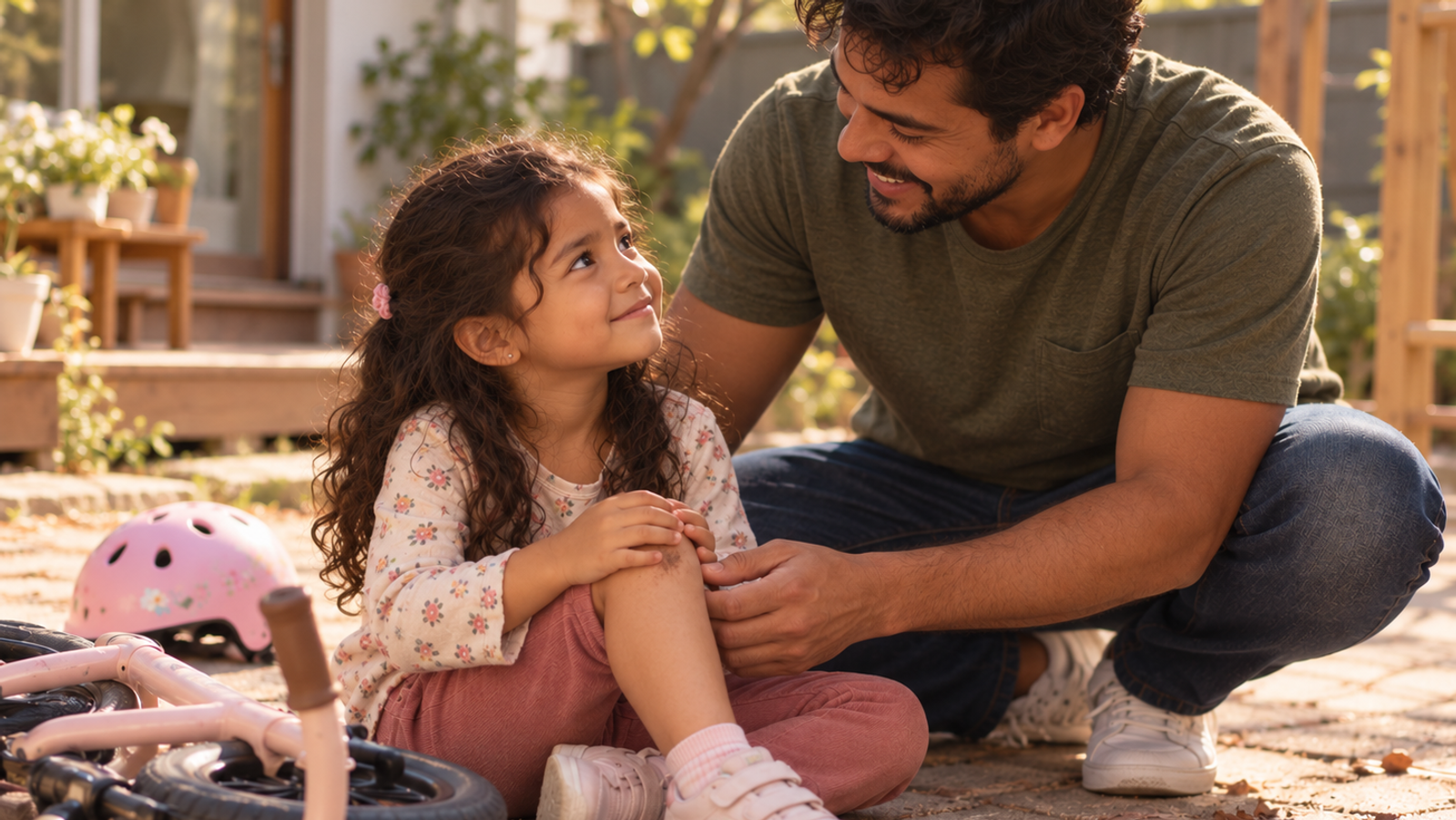 When Your Child Falls, They Look at You Before They Cry featured image