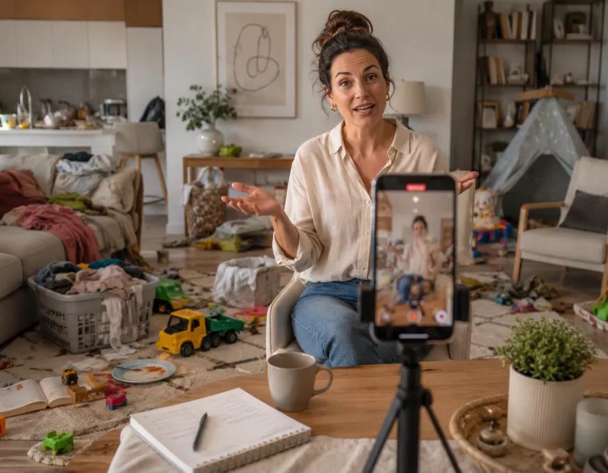 The Problem With Being a Mom in 2026  illustration