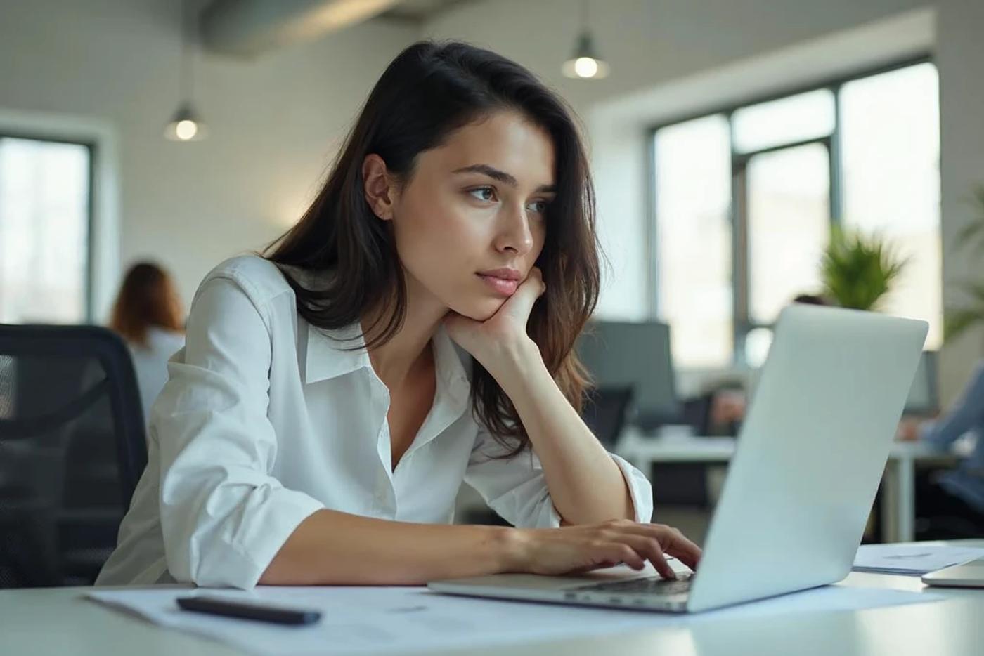 A person working in a bright modern open workspace, representing the shifting landscape behind top healthcare startups 2026