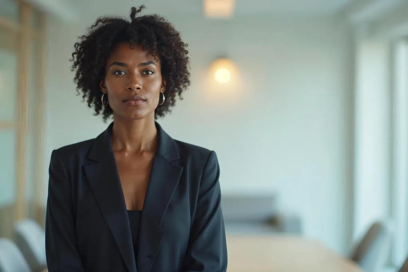 A confident woman representing the growing interest in investment clubs for women