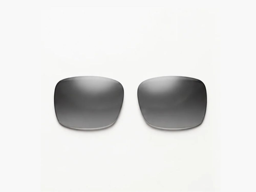 Gray lens option for promotional sunglasses